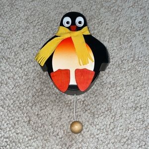 🐧Weizenkorn CH-4057 Basel Swiss Handmade Penguin Chime Fruhlingslied (Brahms)